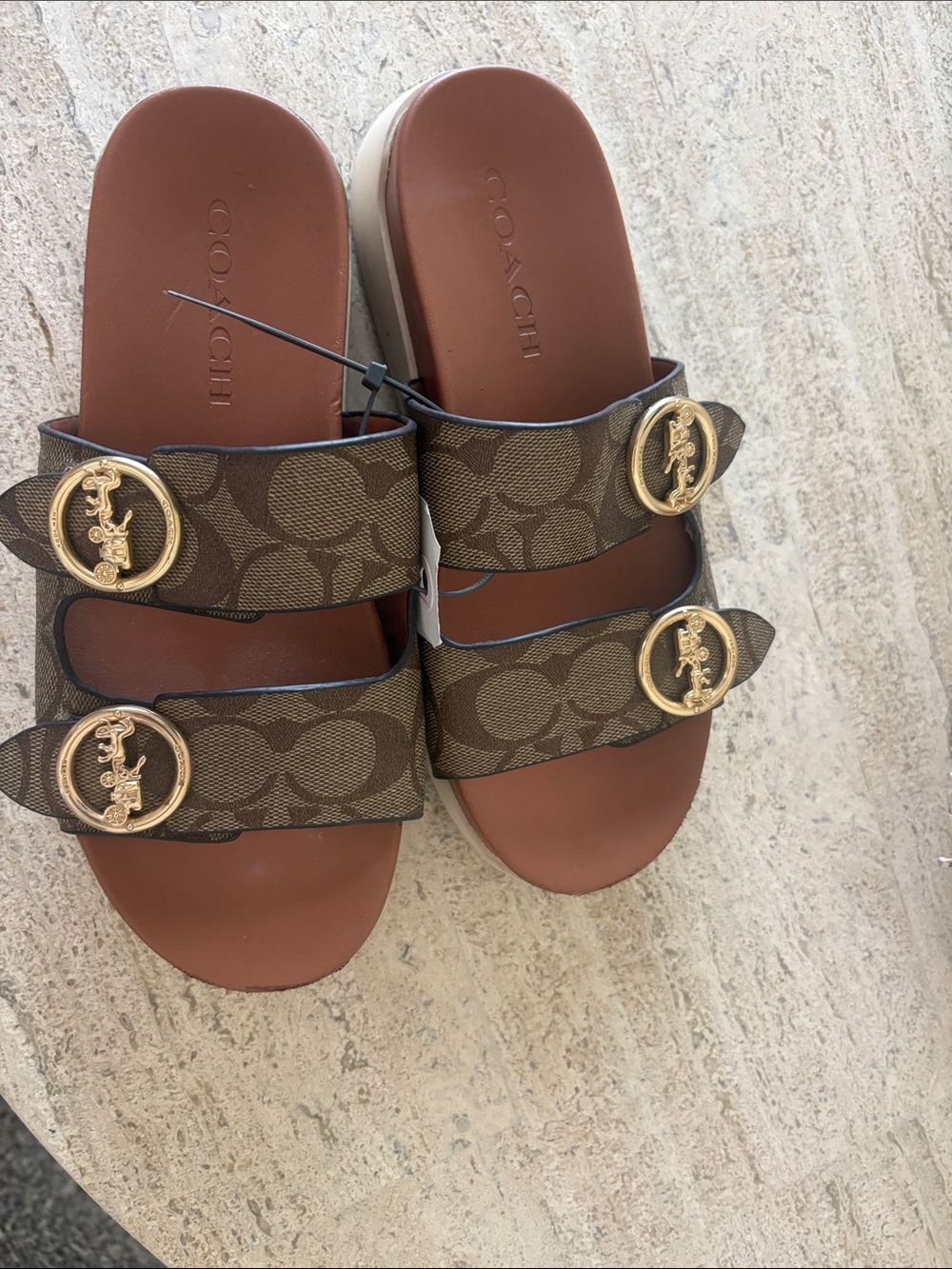 Coach Gable Sandals Sz 5